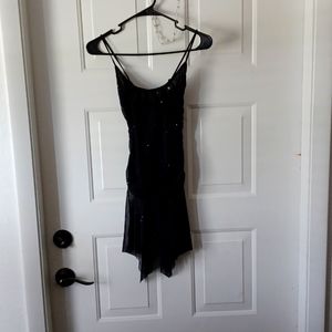 Victoria's Secret (MEDIUM) Black Mesh Sexy Little Things Teddy